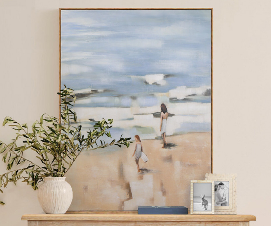 Drifter Beach Canvas Painting