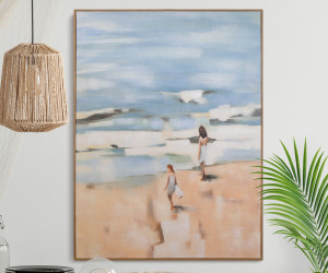 Drifter Beach Canvas Painting