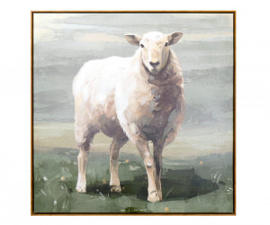 Corriedale Country Sheep Canvas Painting