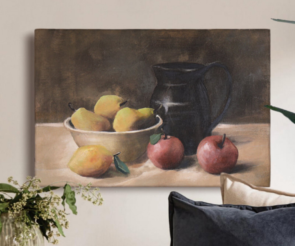 Salgados Fruit Still Life Canvas Painting