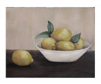 Isidora Lemons Still Life Canvas Painting