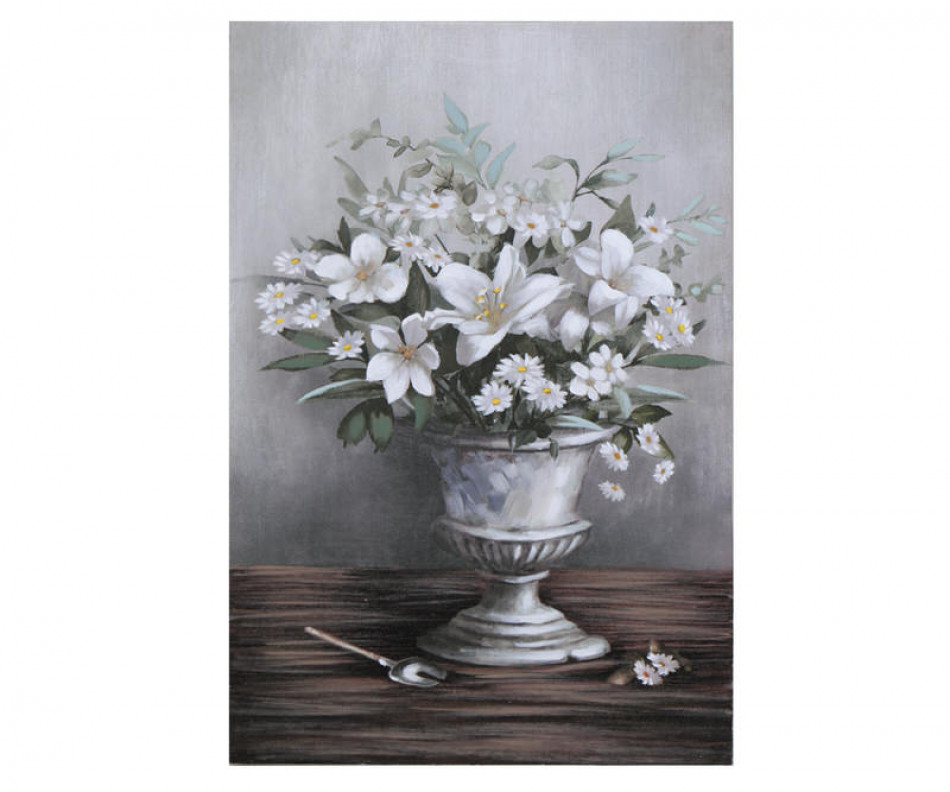 Casa Blanca White Lilies Canvas Painting