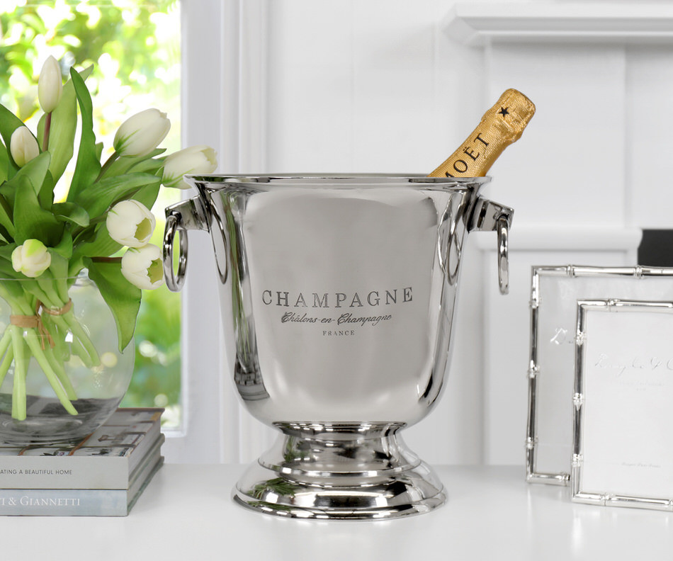 Chateau Silver Champagne Bucket