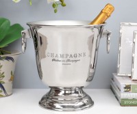 Chateau Silver Champagne Bucket