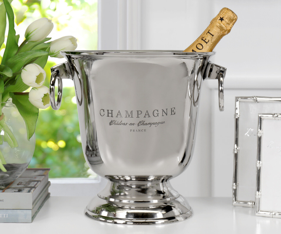 Chateau Silver Champagne Bucket