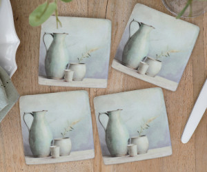 Set 4 Sandgate Still Life Coasters