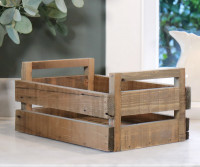 Medium Farmhouse Wooden Crate