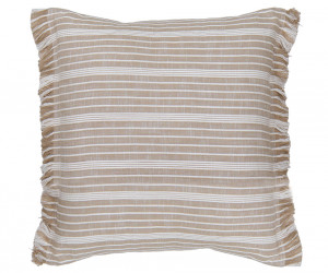 Dawson Oatmeal Stripe Cushion