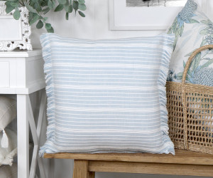 Dawson Blue Stripe Cushion