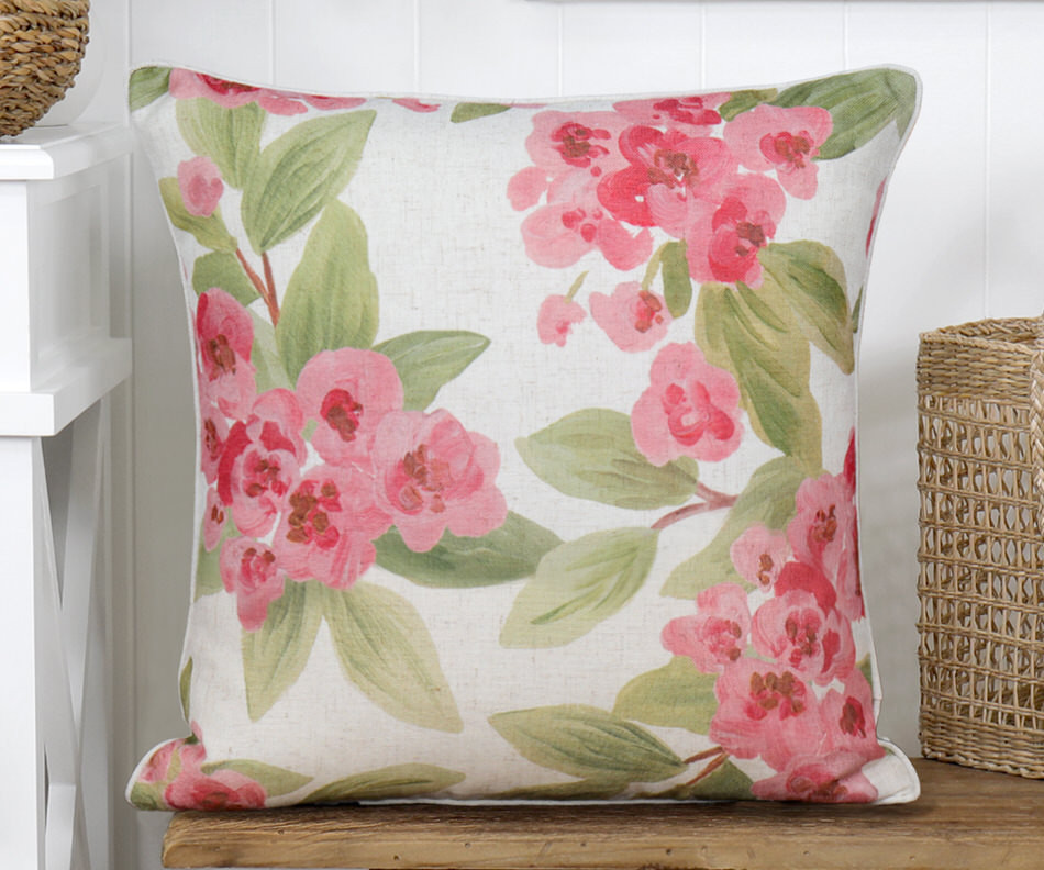 Lillian Pink Blossom Cushion