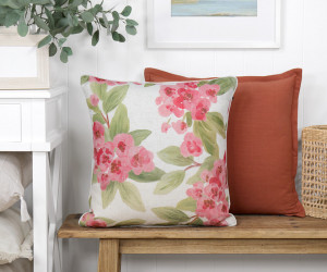 Lillian Pink Blossom Cushion