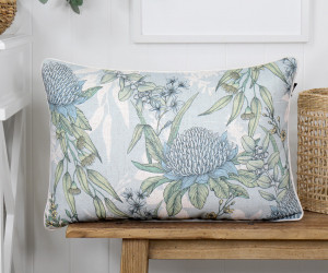 Blue Mirella Waratahs Cushion 40x60cm