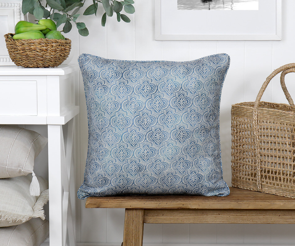 Sarai Denim Blue Cushion