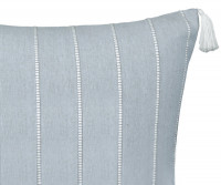 Brighton Blue Chambray Cushion