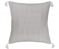 Brighton Taupe Chambray Cushion