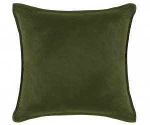 Osborne Forest Green Velvet Cushion - Square