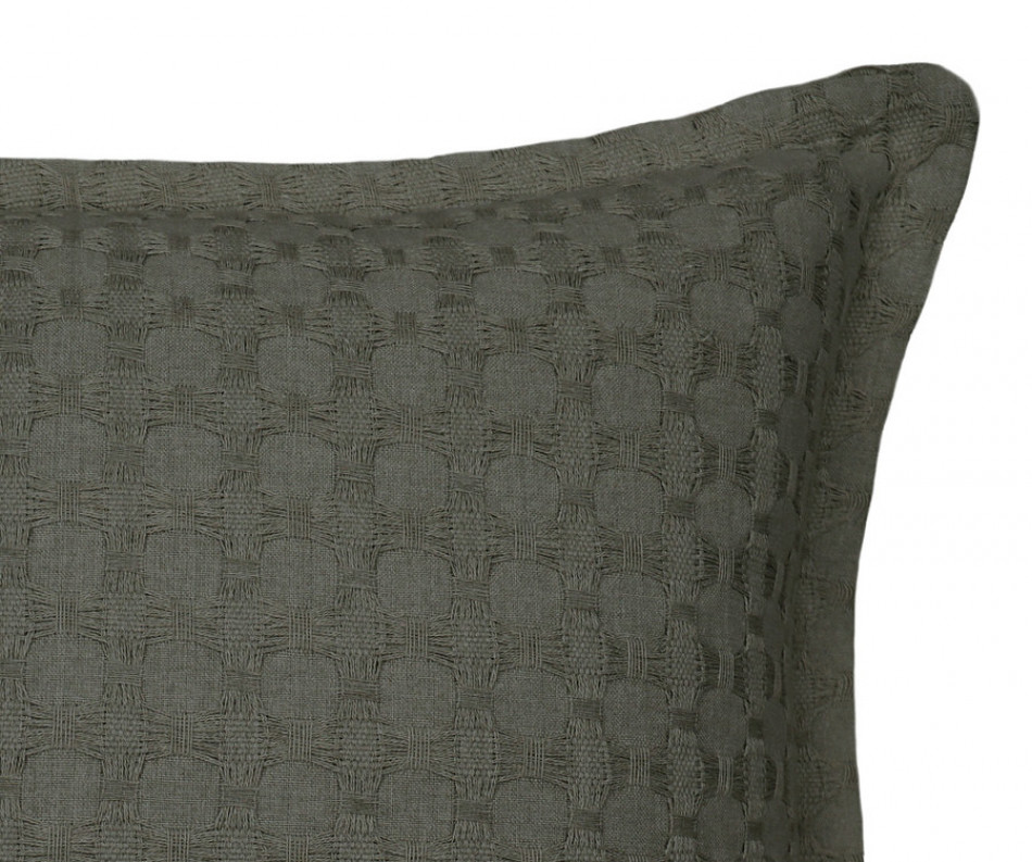 Olive Barker Weave Cushion 50cm