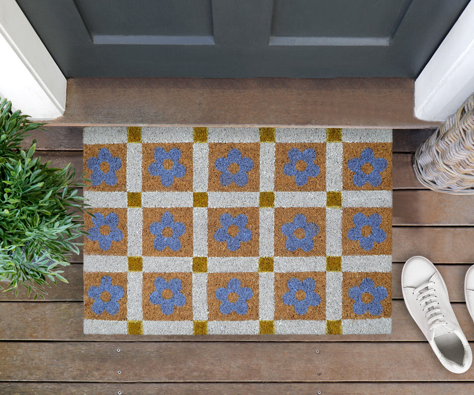 Daisy Tile Regular Doormat