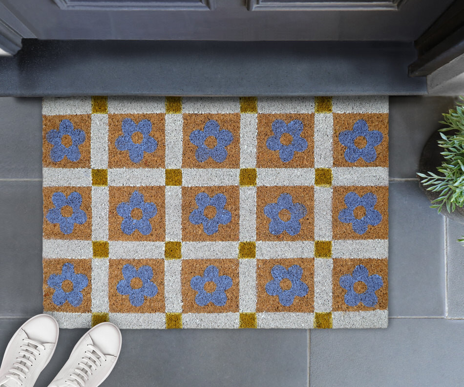 Daisy Tile Regular Doormat