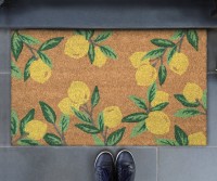 Sicilian Yellow Lemons Doormat - 75x45cm