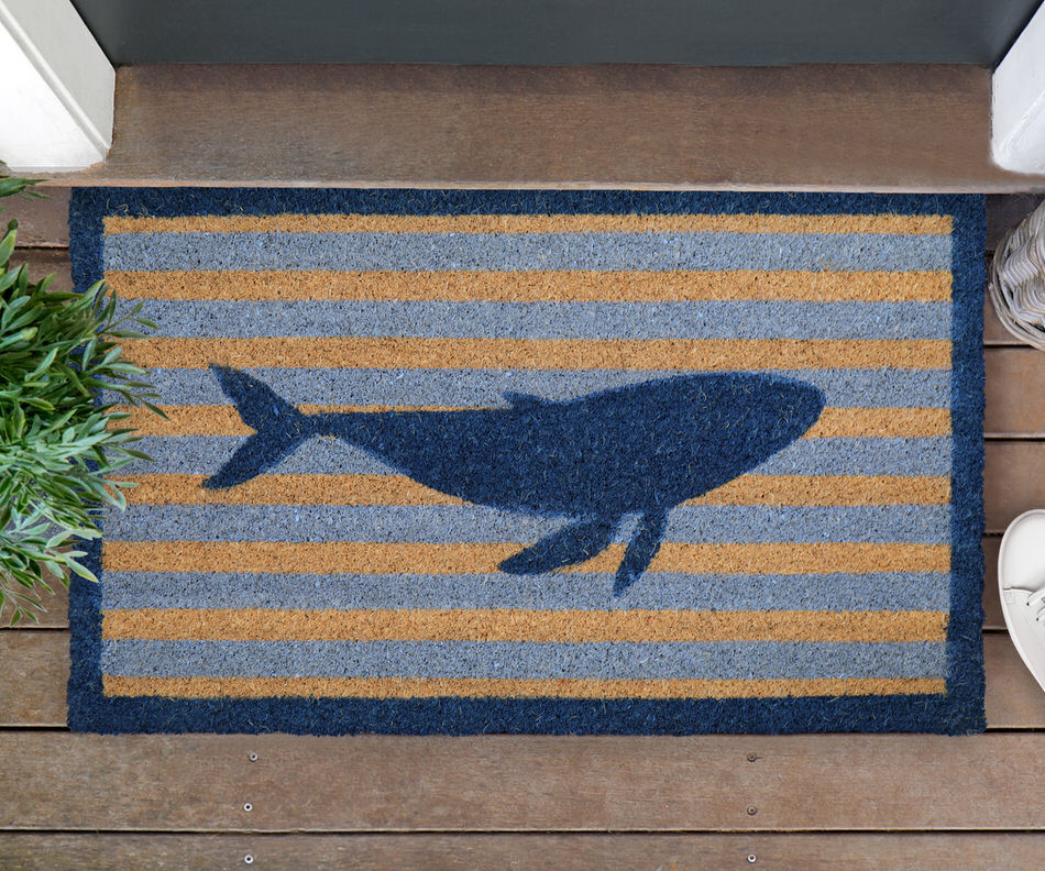 South Bay Whale Doormat 45X75cm