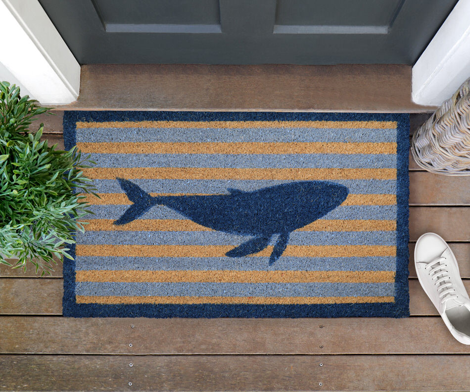 South Bay Whale Doormat 45X75cm