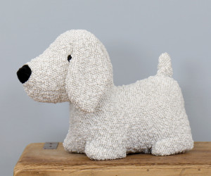 Ferdie Boucle Dog Doorstop