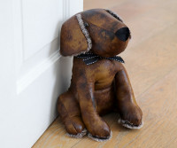 Copper the Dog Door Stop