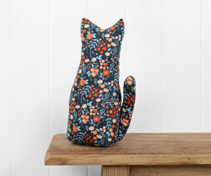 Alyssia Floral Cat Doorstop