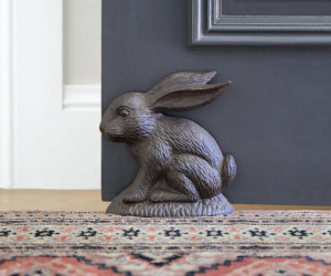 Ruby the Rabbit Door Wedge