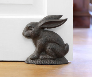 Ruby the Rabbit Door Wedge