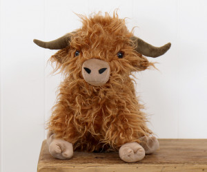 Angus the Highland Cow Doorstop