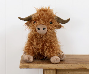 Angus the Highland Cow Doorstop