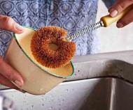 Kitchen Dish Brush - Natural Coconut Bristles