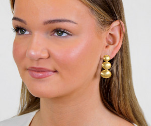 Taylah Gold Statement Earrings