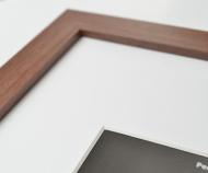 A4 Walnut Picture Frame