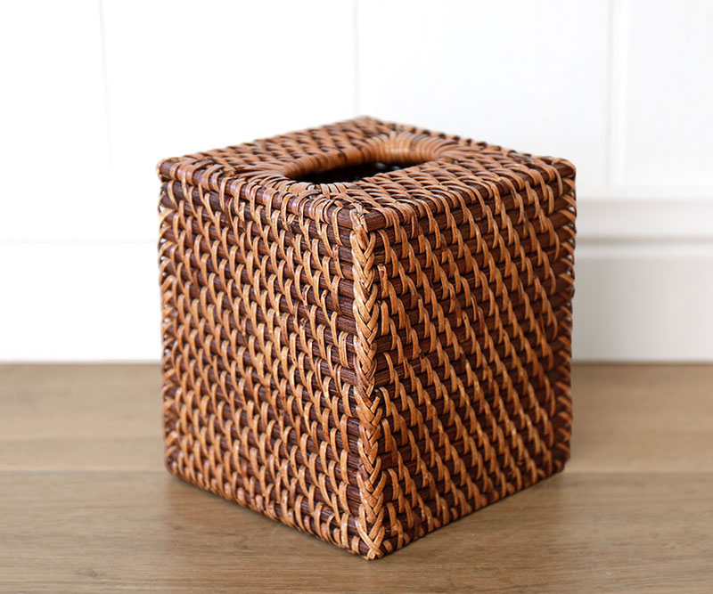 basket tissue box cover