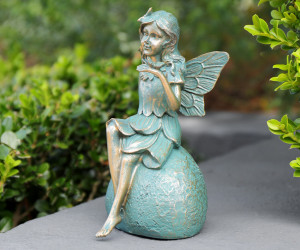 Iris the Fairy - Garden Fairy Sculpture