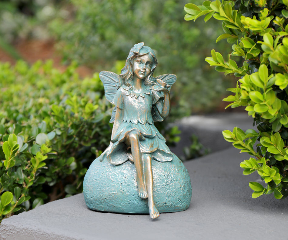 Iris the Fairy - Garden Fairy Sculpture