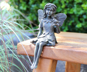 Sweetpea the Fairy - Garden Fairy Sculpture