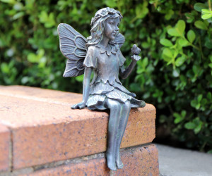 Sweetpea the Fairy - Garden Fairy Sculpture