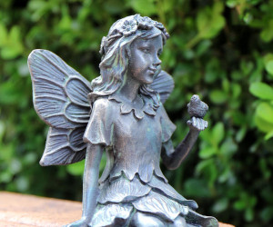 Sweetpea the Fairy - Garden Fairy Sculpture