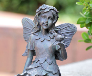 Sweetpea the Fairy - Garden Fairy Sculpture