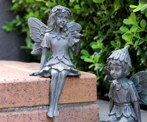 Sweetpea the Fairy - Garden Fairy Sculpture