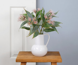 Set 3 Braemar Pink Eucalyptus Flower Stems