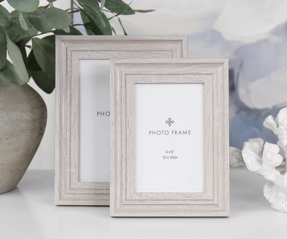 Sandhurst Blonde Wood Photo Frame 4x6