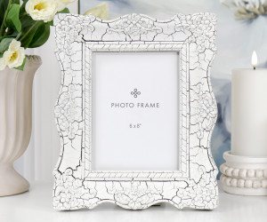 Santa Lucia Baroque White Photo Frame 6x8