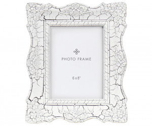 Santa Lucia Baroque White Photo Frame 6x8