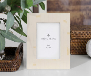 Dalton Cream Bone Photo Frame 4x6