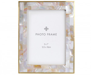 Montreal Mother of Pearl Photo Frame 5x7